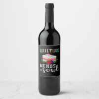 Quilter Gift Quilter Mends Soul Quilter | Kieuwdek