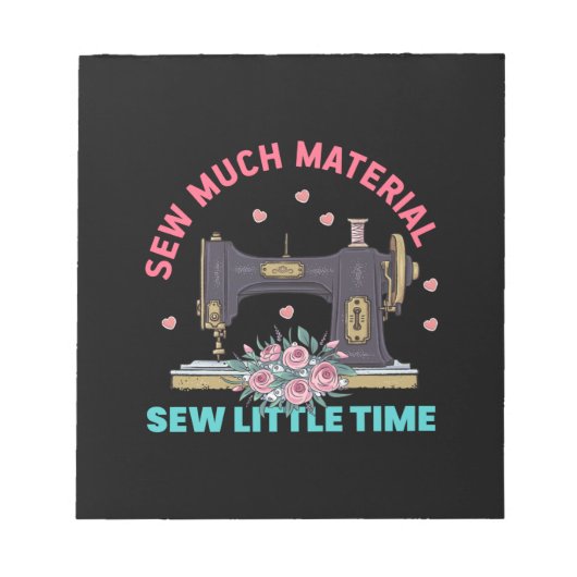 Quilter Gift | Zaaimateriaal Notitieblok (Voorkant)