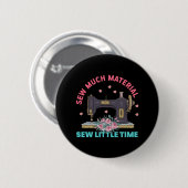 Quilter Gift | Zaaimateriaal Ronde Button 5,7 Cm (Voorkant /achterkant)