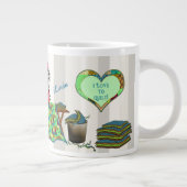 QUILTER MELODY JUMBO COFFEE/SOUP MUG - QUILT GROTE KOFFIEKOP (Rechts)