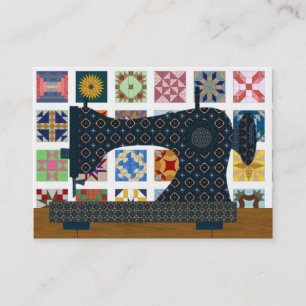 Quilter / naadstress Kaart - SRF Visitekaartje