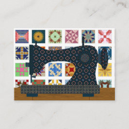 Quilter / naadstress Kaart - SRF Visitekaartje