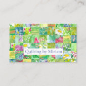 Quilter Patchwork Quilt Naaien Naaiwerk Crafter Visitekaartje (Voorkant)