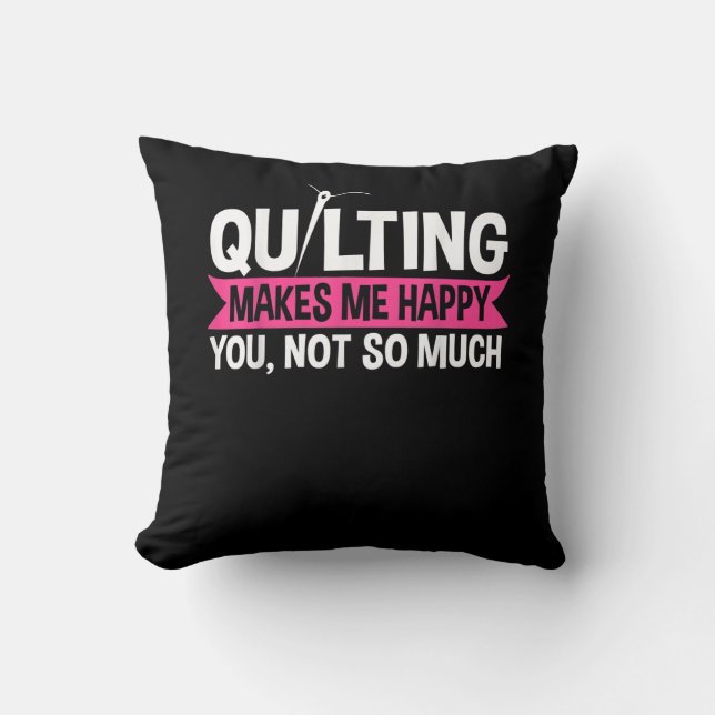 Quilter Quilting Sewing Gifts Kussen (Voorkant)