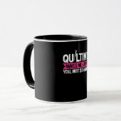 Quilter Quilting Sewing Gifts Mok (Voorkant links)