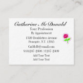 Quilter / Seamstress Kaart Visitekaartje (Achterkant)