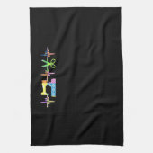 Quilter Sewing Heartbeat - Quilter Lover Theedoek (Verticaal)