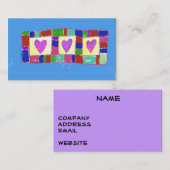 Quilter Slim Visitekaartje (Voorkant / Achterkant)