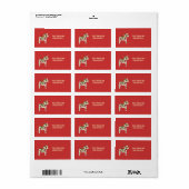 Quilter's Adresetiketten Etiket (Full Sheet)