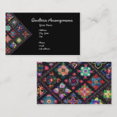 Quilters Anonymous Visitekaartje (Voorkant / Achterkant)