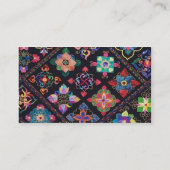 Quilters Anonymous Visitekaartje (Achterkant)