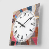 Quilter's Antiek Amerikaanse Quilt Pattern Vierkante Klok (Hoek)