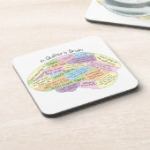 Quilter's Brain Drankjes Onderzetter (Linkerzijde)