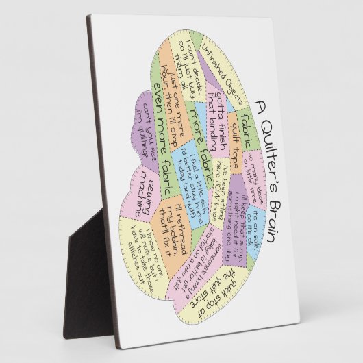 Quilter's brein fotoplaat (Zijkant)