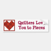 Quilter's Bumpersticker (Voorkant)