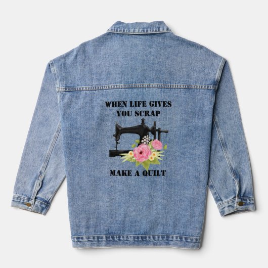 Quilter's Denim Jas Jacket (Achterkant)