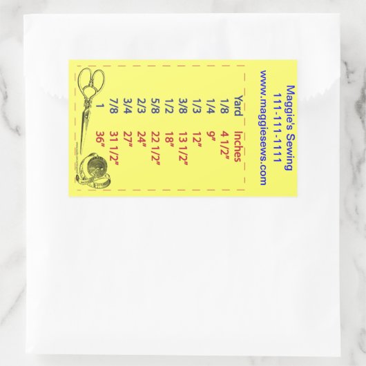 Quilters en Riolenwerf Metingen Sticker (Tas)