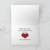 Quilter's kerstWenskaart Feestdagen Kaart (Binnen)