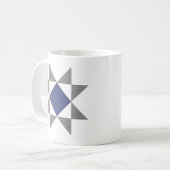 Quilters Mok, koffie Mok, ik hou van het kantelen  Koffiemok (Voorkant links)