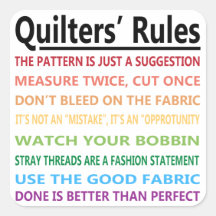 Quilters' regels