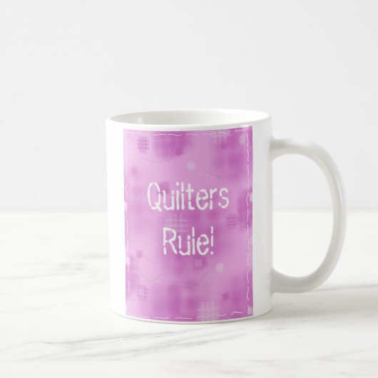 Quilters Rule! Koffiemok (Rechts)