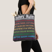 Quilters Rules Tote Bag (Dichtbij)