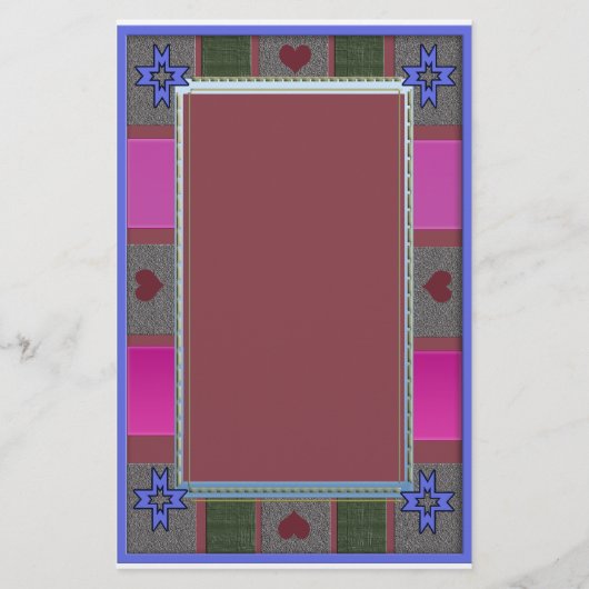 quilter's vreugde briefpapier (Voorkant)