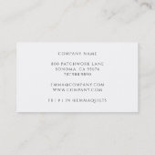 Quilting And Patchwork Design Visitekaartje (Achterkant)