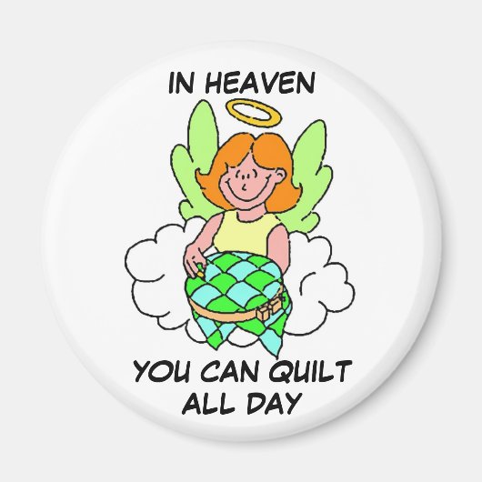 Quilting Angel Magnet (Voorkant)