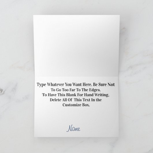 Quilting Bee Dank u Kaarten aan te passen (Binnen)