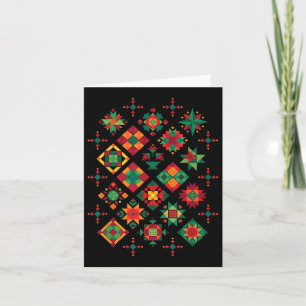 Quilting Block Patroon Quilters Naaien Lovers Quil Kaart