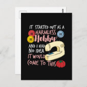 Quilting Briefkaart (Voorkant / Achterkant)