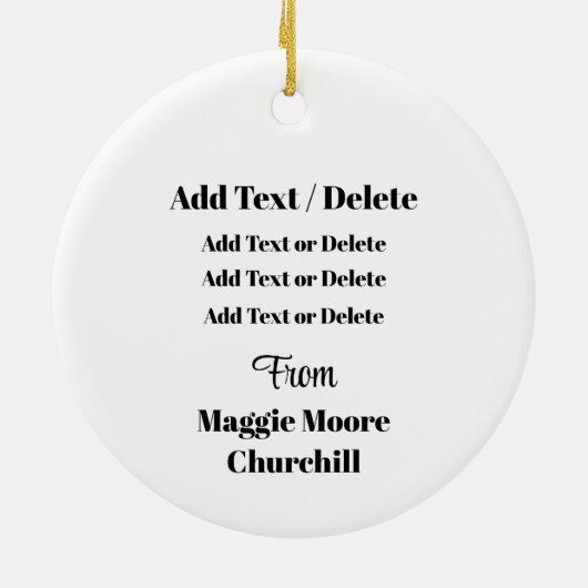 Quilting Business Ornament (Achterkant)