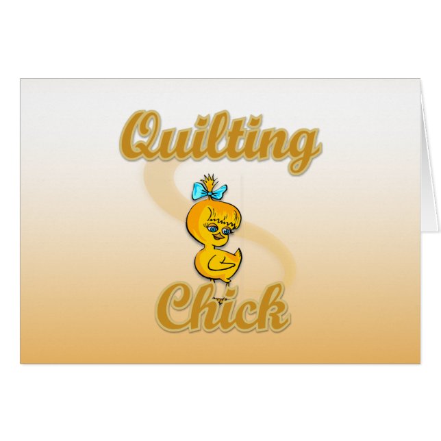 Quilting Chick (Voorkant Horizontaal)