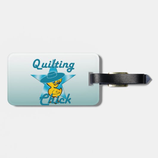 Quilting Chick #7 Bagagelabel (Achterkant horizontaal)