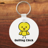 Quilting Chick Sleutelhanger (Voorkant)