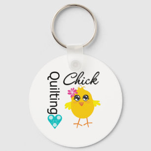 Quilting Chick Sleutelhanger