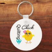 Quilting Chick Sleutelhanger (Voorkant)