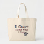 Quilting Cook Grote Tote Bag (Voorkant)