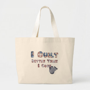 Quilting Cook Grote Tote Bag