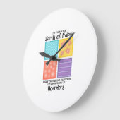 Quilting - enkele niveaus van verbinding weg grote klok (Hoek)