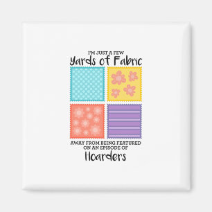 Quilting - enkele niveaus van verbinding weg magneet