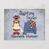 Quilting Forever Briefkaart (Voorkant)