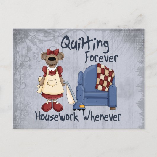 Quilting Forever Briefkaart (Voorkant)