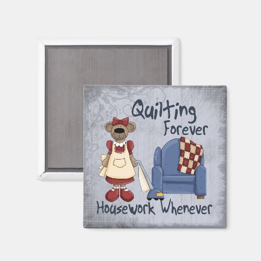 Quilting Forever Magneet (Voorkant / Achterkant)