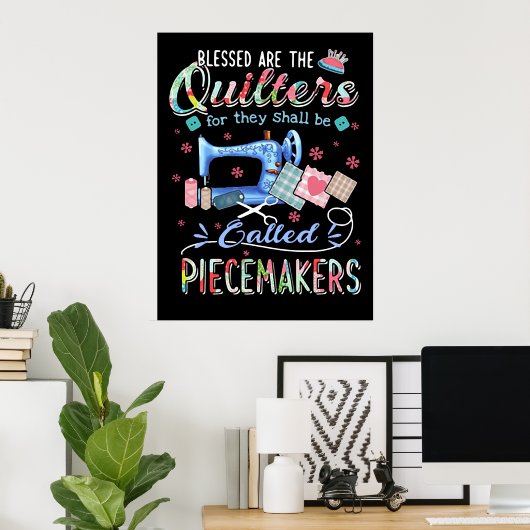 Quilting Gifts | Het opvragen van deze middelen ge Poster (Thuiskantoor)