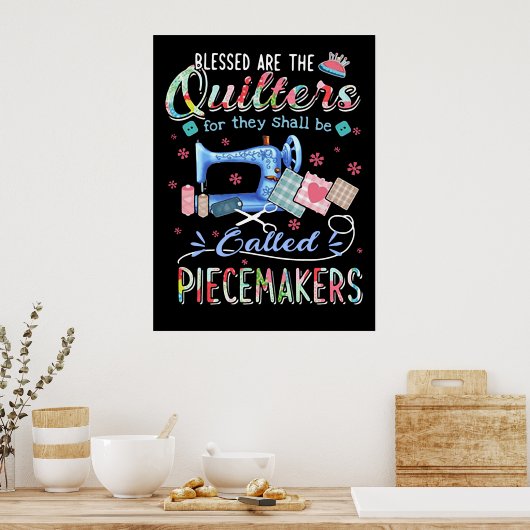 Quilting Gifts | Het opvragen van deze middelen ge Poster (Keuken)