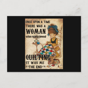 Quilting Gifts   Het was mij het einde Briefkaart