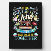 Quilting Gifts | In het leven van Jezus Fotoplaat (voorkant)