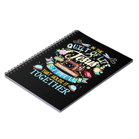 Quilting Gifts | In het leven van Jezus Notitieboek (Linkerzijde)